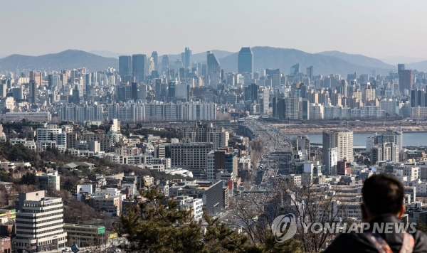 서울 용산구와 강남 일대 아파트 모습. (사진=연합뉴스)