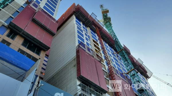서울시내 건설 현장